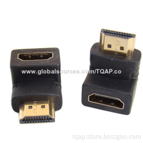 HDMI AM to HDMI AF 90 Degree Adapter